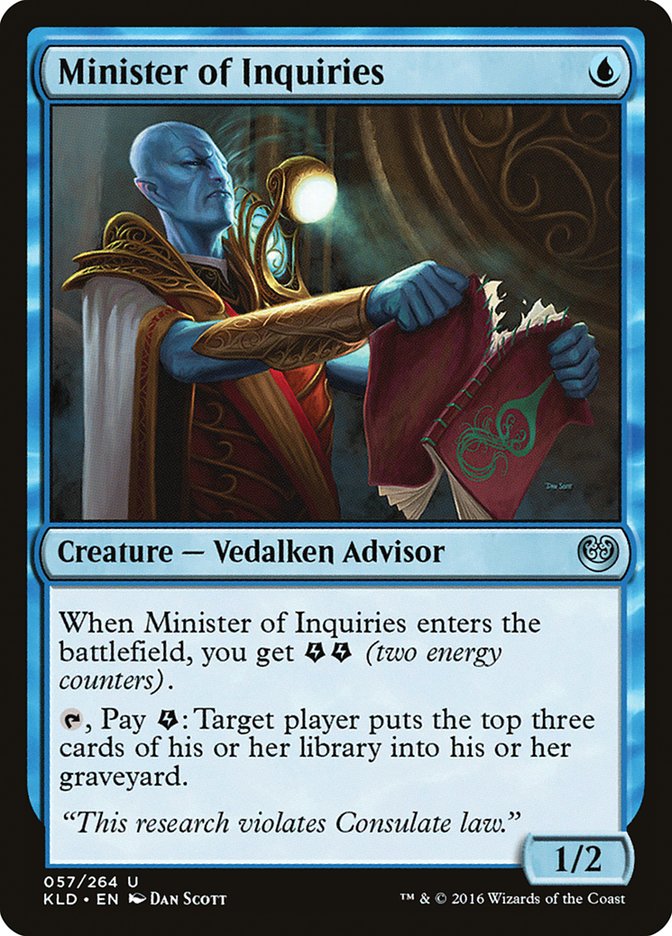 Minister of Inquiries [Kaladesh] | Yard's Games Ltd