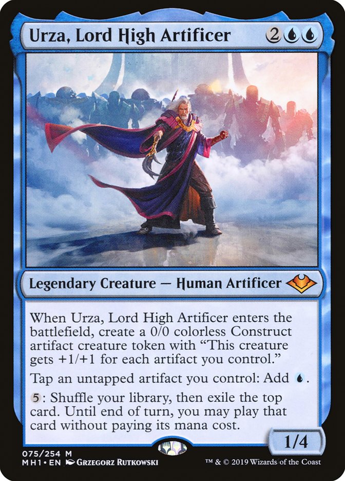 Urza, Lord High Artificer [Modern Horizons] | Yard's Games Ltd