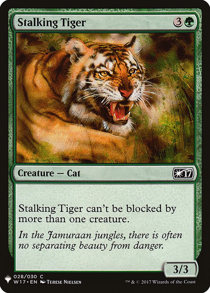 Stalking Tiger [Mystery Booster] | Yard's Games Ltd