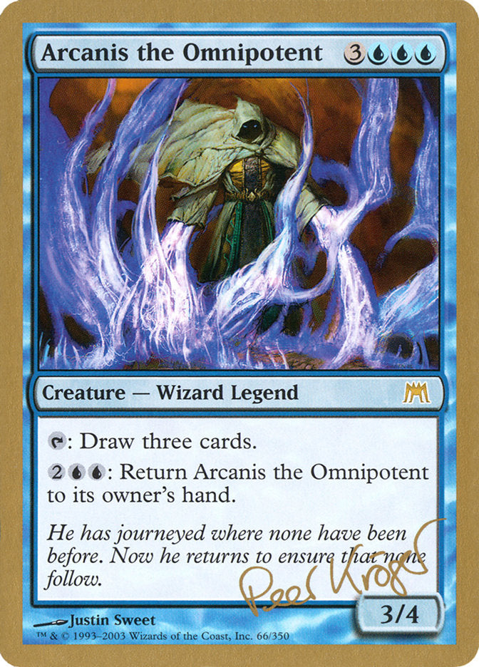 Arcanis the Omnipotent (Peer Kroger) [World Championship Decks 2003] | Yard's Games Ltd