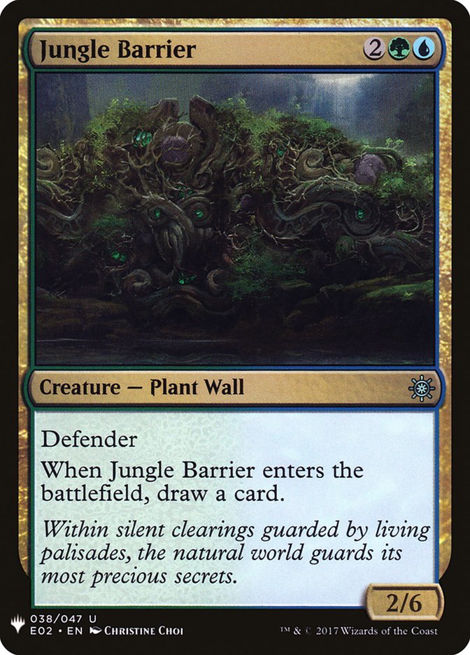 Jungle Barrier [Mystery Booster] | Yard's Games Ltd