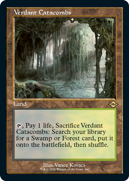 Verdant Catacombs (Retro Foil Etched) [Modern Horizons 2] | Yard's Games Ltd