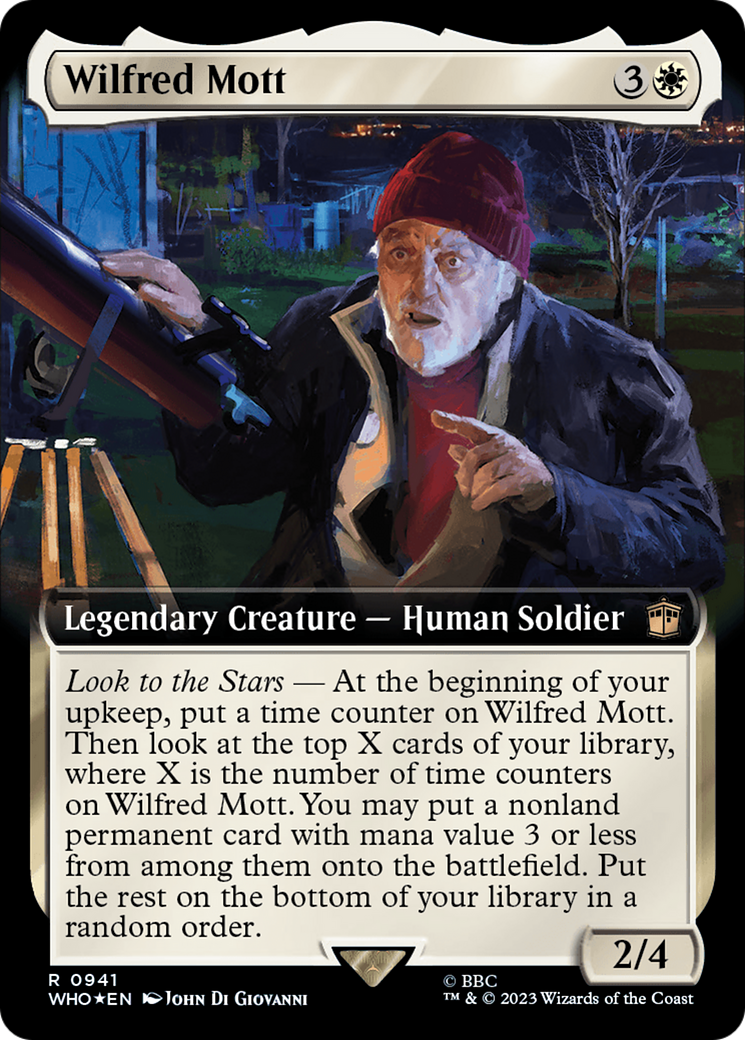 Wilfred Mott (Extended Art) (Surge Foil) [Doctor Who] | Yard's Games Ltd