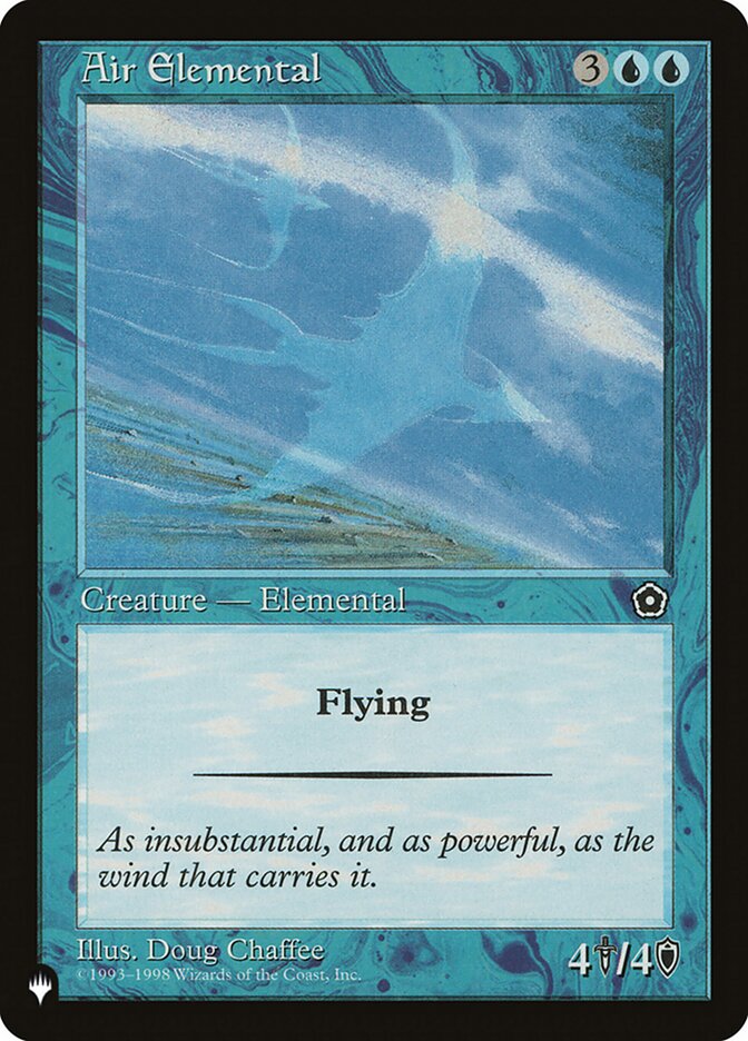 Air Elemental [The List] | Yard's Games Ltd