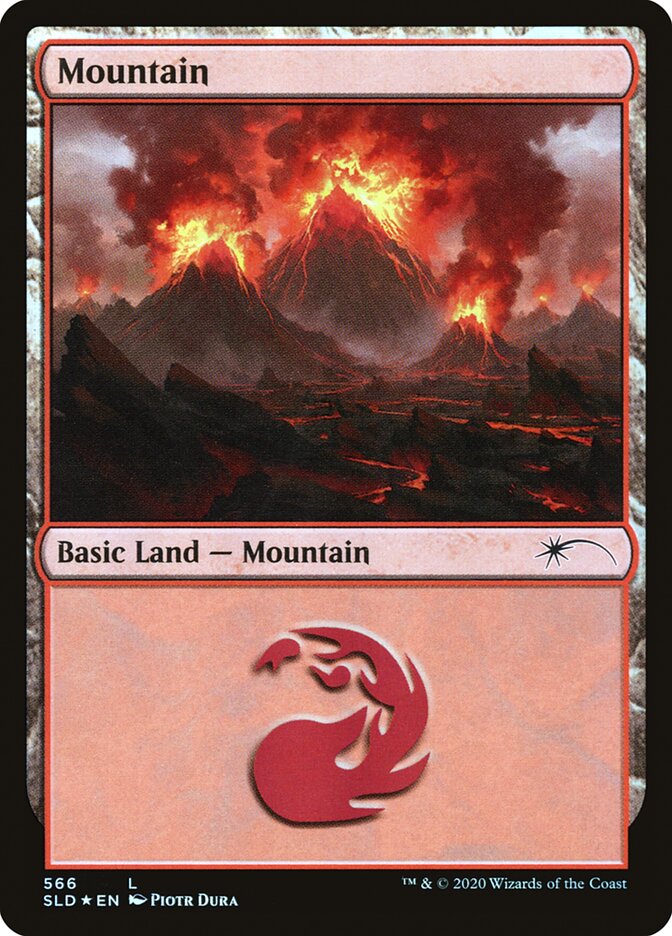 Mountain (Seismic) (566) [Secret Lair Drop Promos] | Yard's Games Ltd