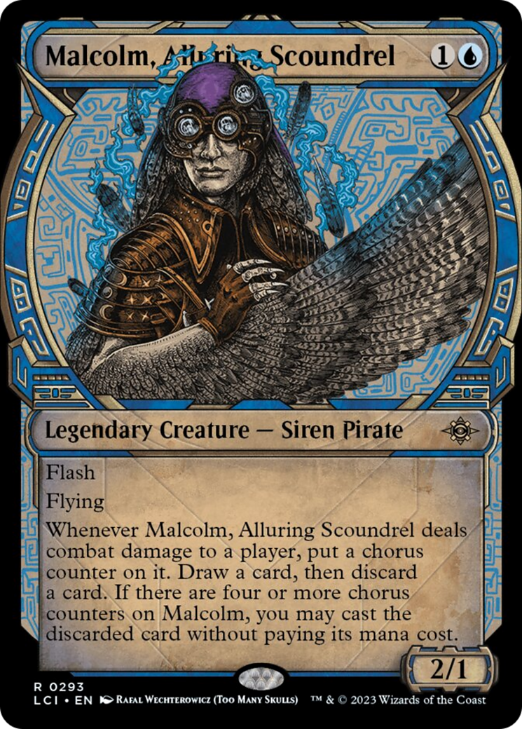 Malcolm, Alluring Scoundrel (Showcase) [The Lost Caverns of Ixalan] | Yard's Games Ltd