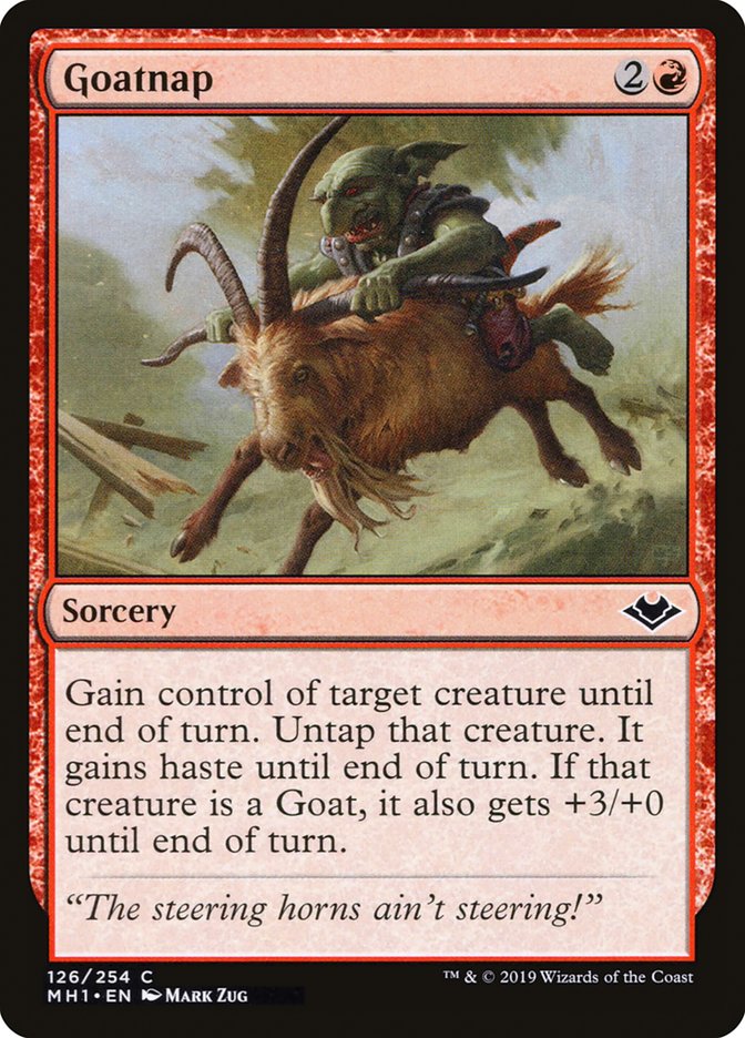 Goatnap [Modern Horizons] | Yard's Games Ltd