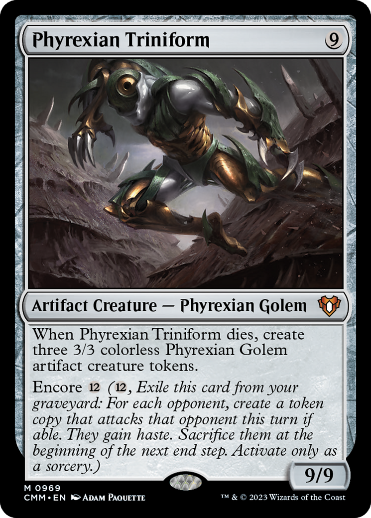 Phyrexian Triniform [Commander Masters] | Yard's Games Ltd