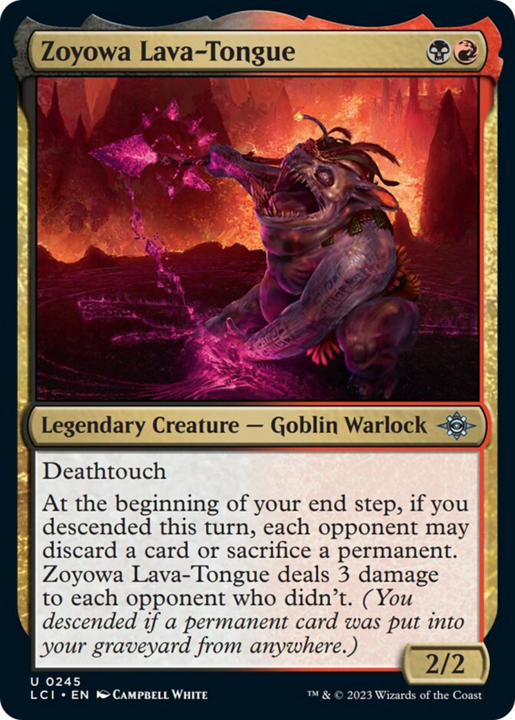 Zoyowa Lava-Tongue [The Lost Caverns of Ixalan] | Yard's Games Ltd