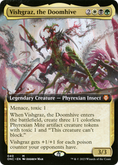 Vishgraz, the Doomhive (Extended Art) [Phyrexia: All Will Be One Commander] | Yard's Games Ltd