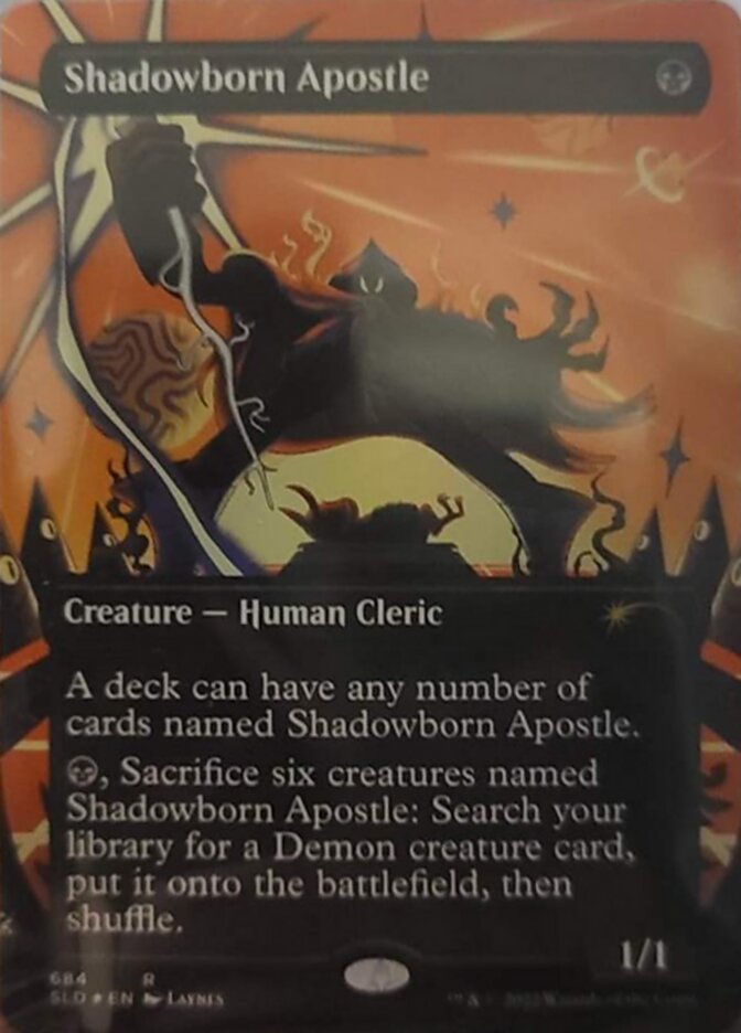 Shadowborn Apostle (Borderless) (684) [Secret Lair Drop Promos] | Yard's Games Ltd