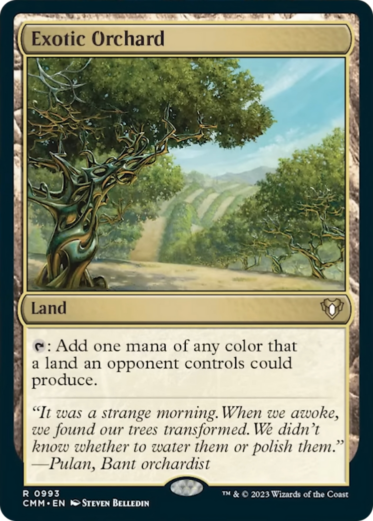 Exotic Orchard [Commander Masters] | Yard's Games Ltd