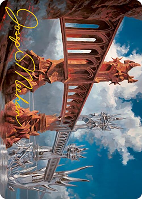 Silverbluff Bridge Art Card (Gold-Stamped Signature) [Modern Horizons 2 Art Series] | Yard's Games Ltd