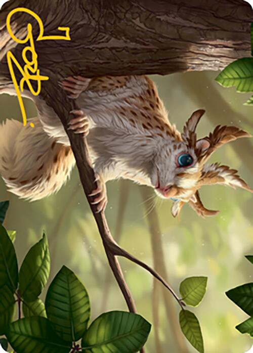 Squirrel Sovereign Art Card (Gold-Stamped Signature) [Modern Horizons 2 Art Series] | Yard's Games Ltd