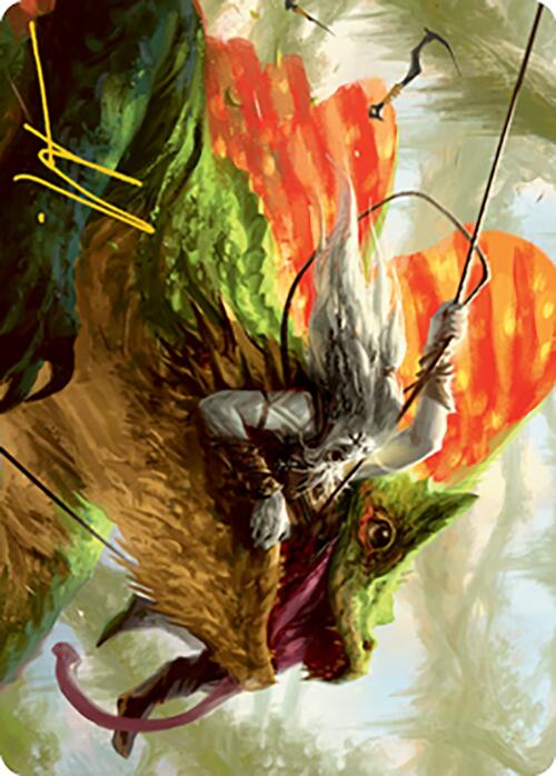 Captured by Lagacs Art Card (Gold-Stamped Signature) [Modern Horizons 2 Art Series] | Yard's Games Ltd