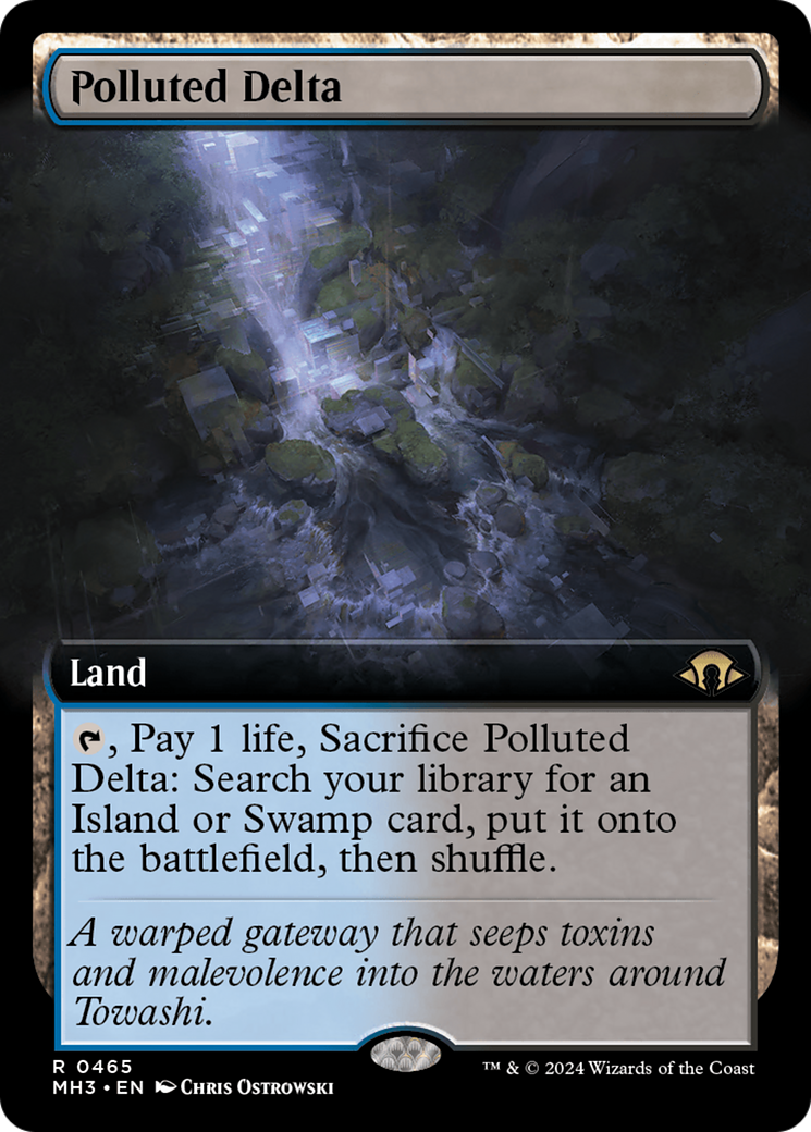 Polluted Delta (Extended Art) [Modern Horizons 3] | Yard's Games Ltd