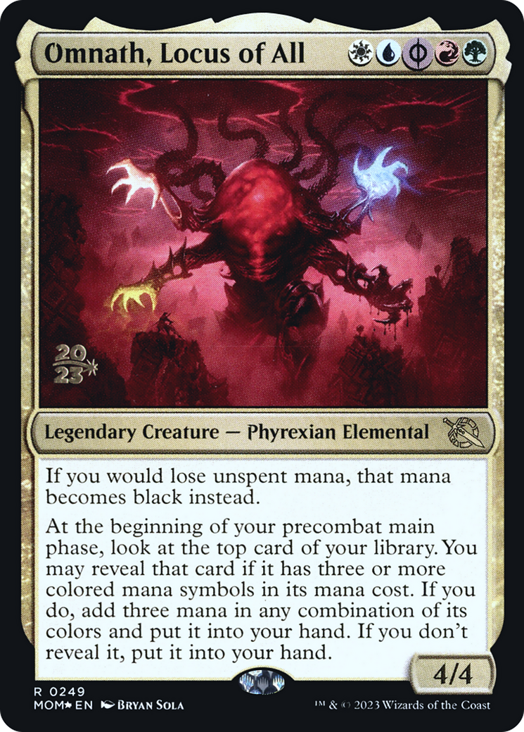 Omnath, Locus of All [March of the Machine Prerelease Promos] | Yard's Games Ltd