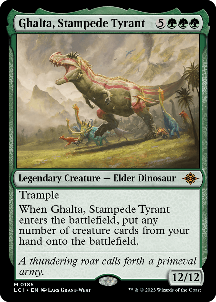 Ghalta, Stampede Tyrant [The Lost Caverns of Ixalan] | Yard's Games Ltd