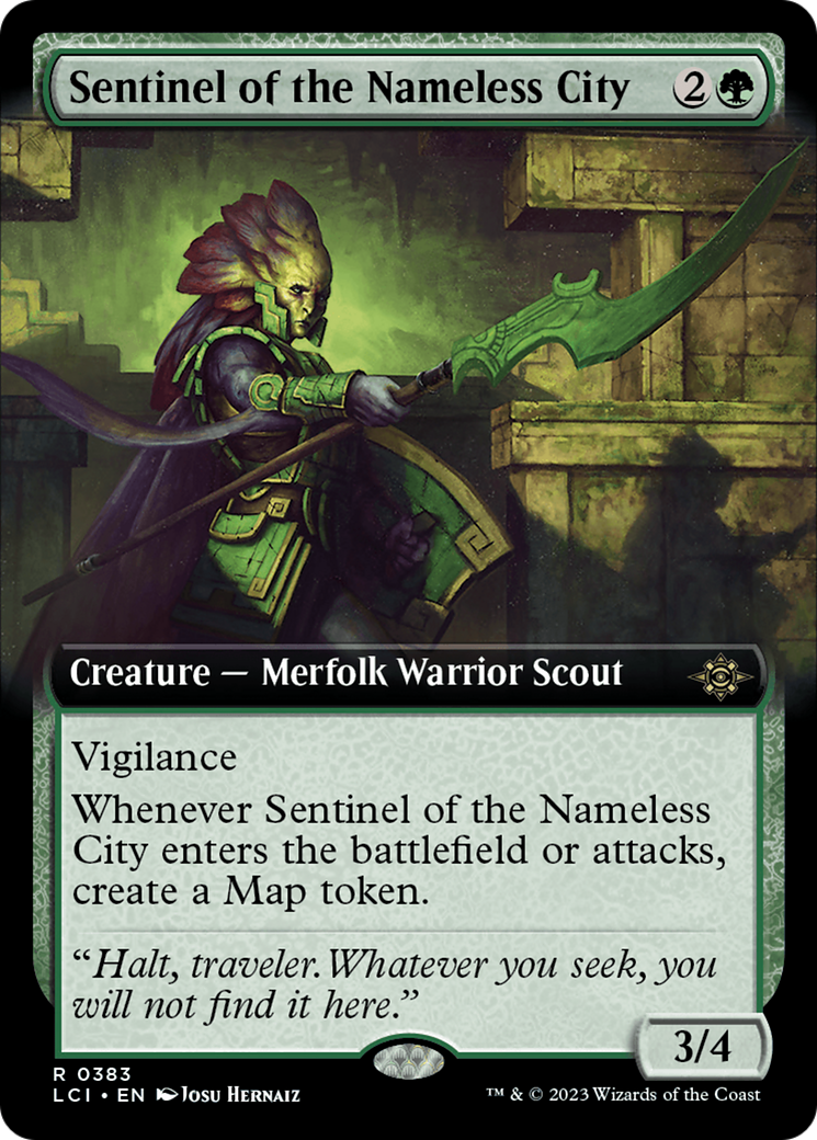 Sentinel of the Nameless City (Extended Art) [The Lost Caverns of Ixalan] | Yard's Games Ltd