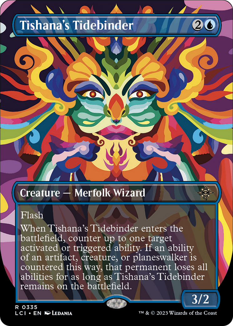 Tishana's Tidebinder (Borderless) [The Lost Caverns of Ixalan] | Yard's Games Ltd