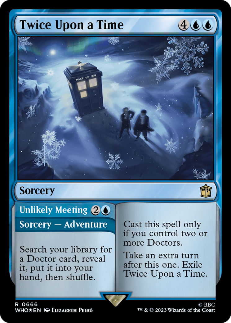 Twice Upon a Time // Unlikely Meeting (Surge Foil) [Doctor Who] | Yard's Games Ltd