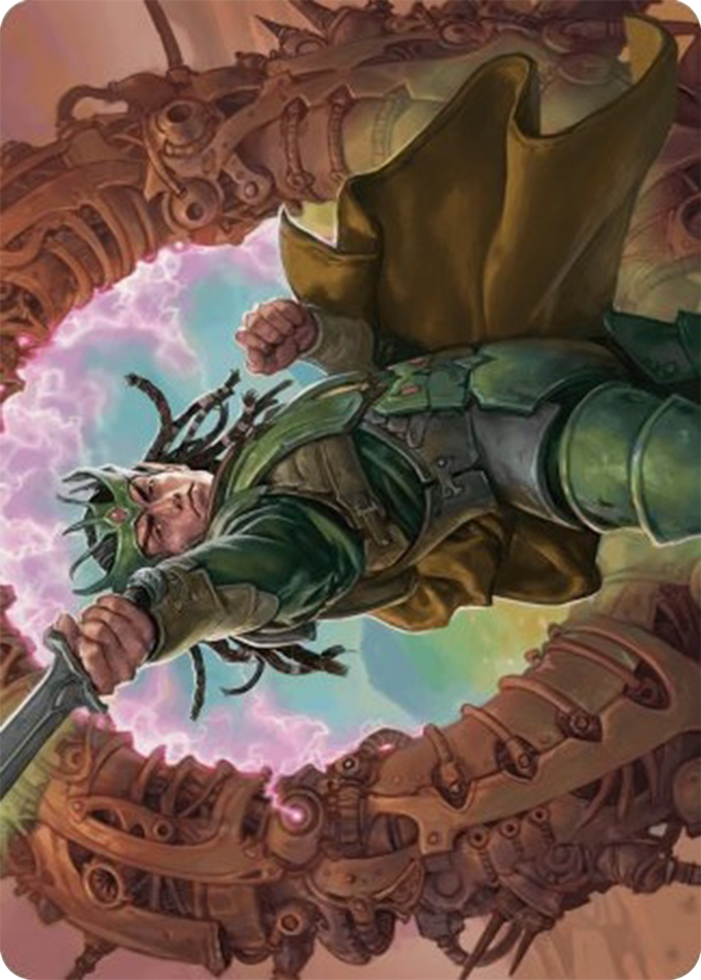 Eladamri, Korvecdal Art Card [Modern Horizons 3 Art Series] | Yard's Games Ltd