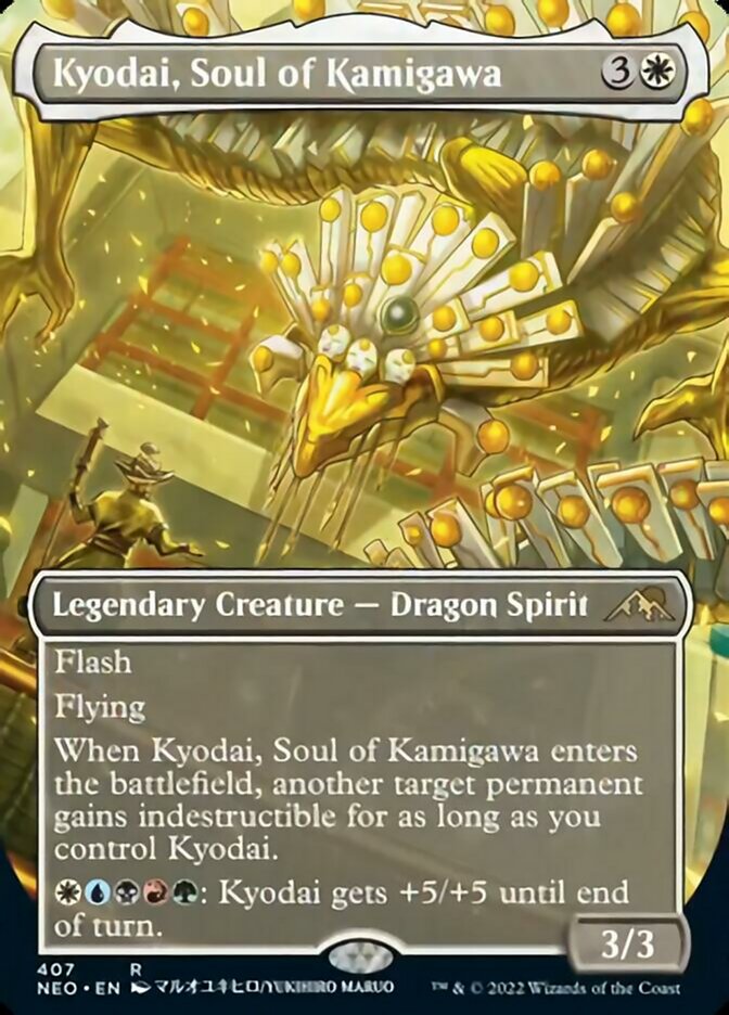 Kyodai, Soul of Kamigawa (Borderless Alternate Art) [Kamigawa: Neon Dynasty] | Yard's Games Ltd