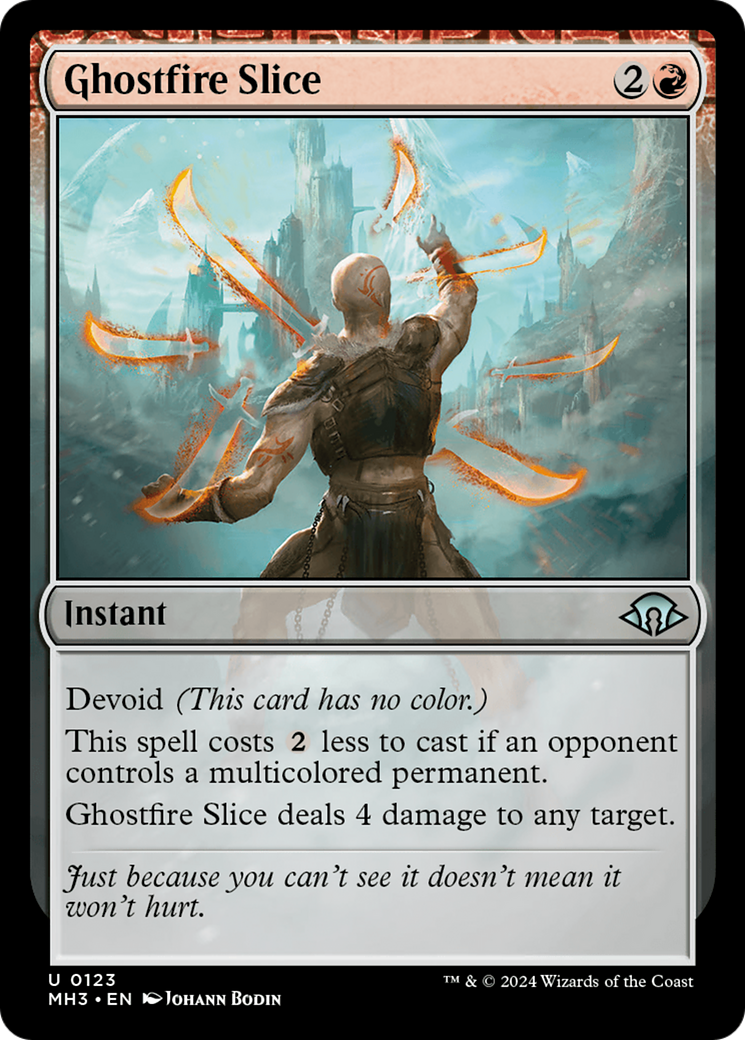 Ghostfire Slice [Modern Horizons 3] | Yard's Games Ltd