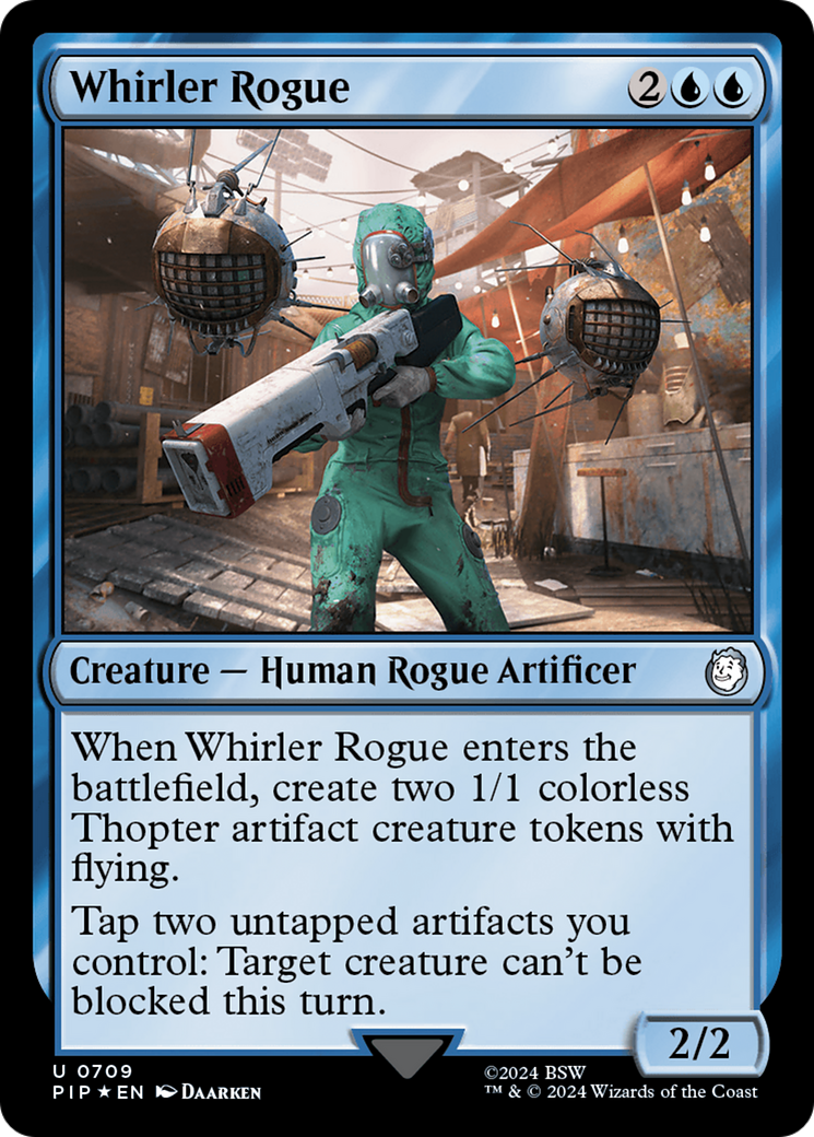 Whirler Rogue (Surge Foil) [Fallout] | Yard's Games Ltd