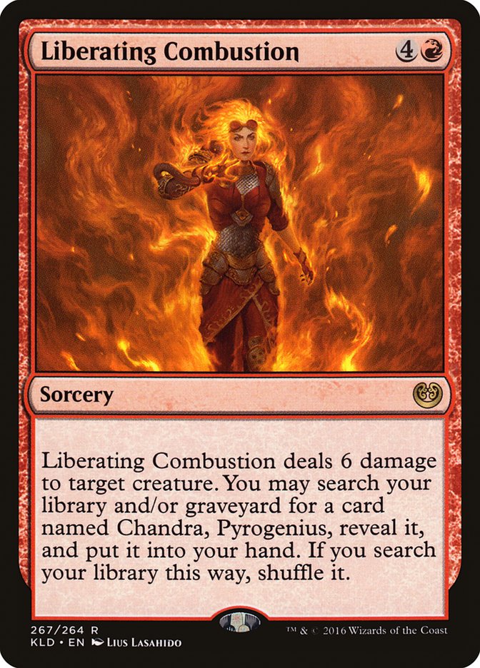 Liberating Combustion [Kaladesh] | Yard's Games Ltd