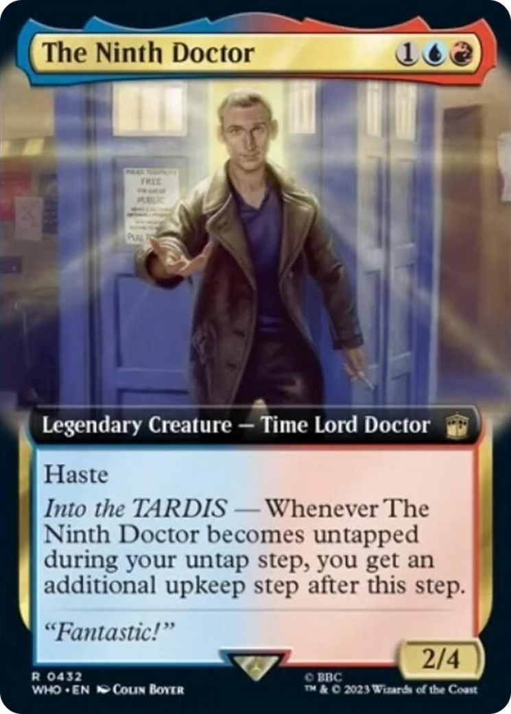 The Ninth Doctor (Extended Art) [Doctor Who] | Yard's Games Ltd