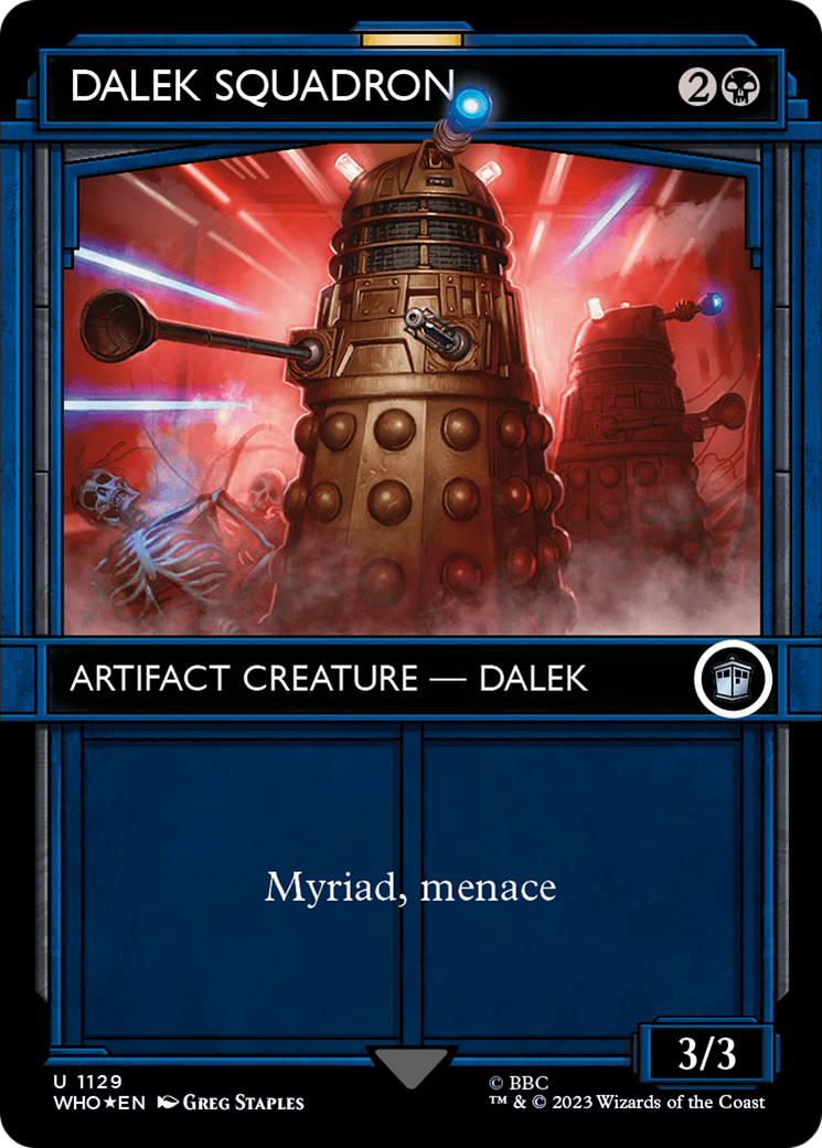 Dalek Squadron (Showcase) (Surge Foil) [Doctor Who] | Yard's Games Ltd