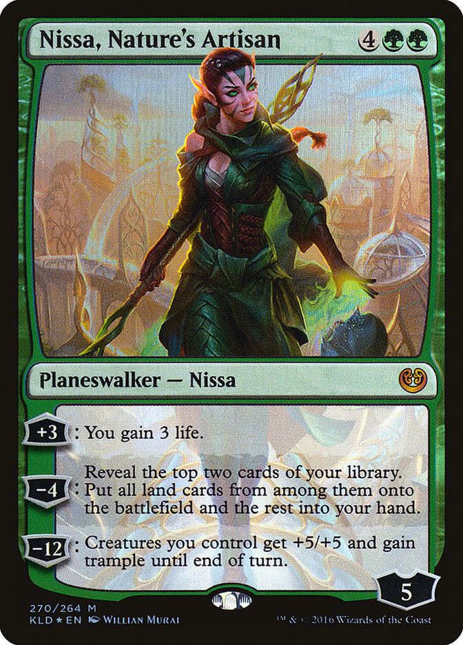 Nissa, Nature's Artisan [Kaladesh] | Yard's Games Ltd