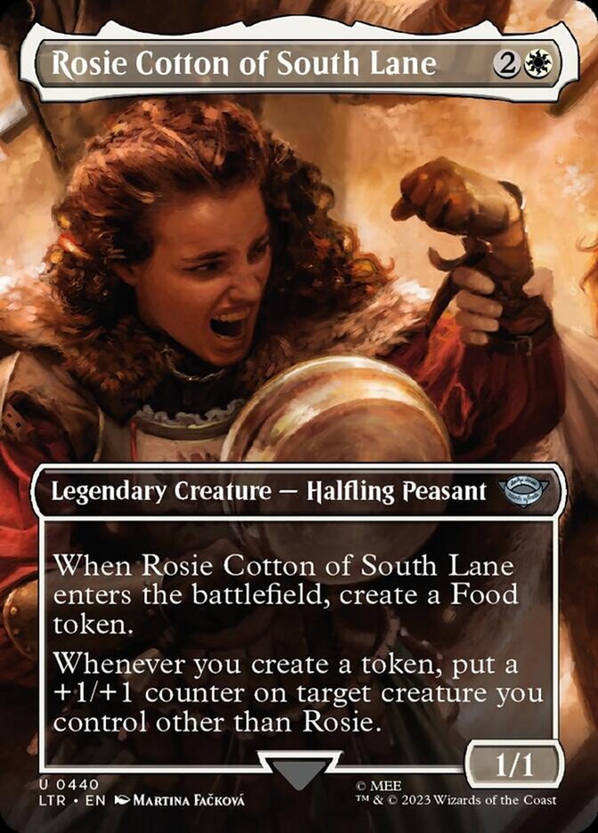 Rosie Cotton of South Lane (Borderless Alternate Art) [The Lord of the Rings: Tales of Middle-Earth] | Yard's Games Ltd