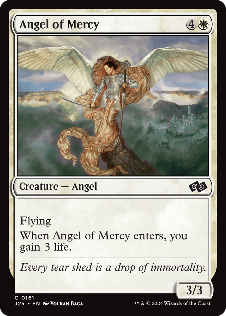 Angel of Mercy [Foundations Jumpstart] | Yard's Games Ltd