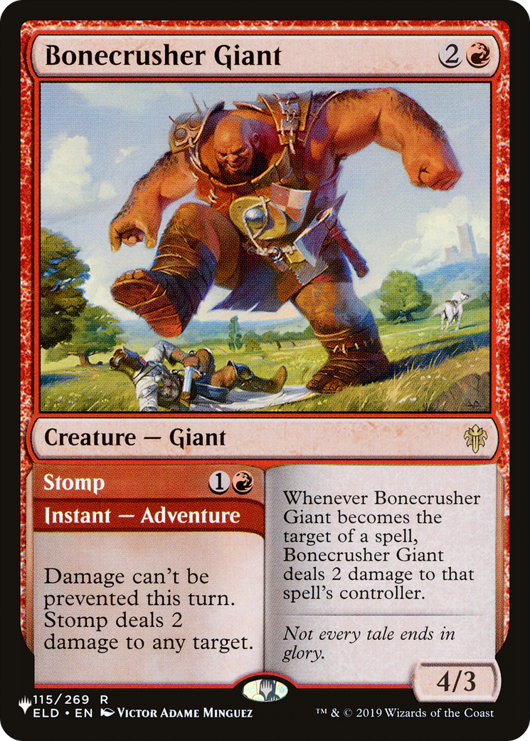 Bonecrusher Giant [The List Reprints] | Yard's Games Ltd