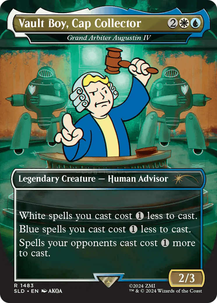 Vault Boy, Cap Collector - Grand Arbiter Augustin IV [Secret Lair Drop Series] | Yard's Games Ltd