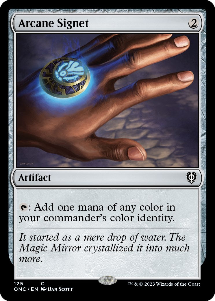 Arcane Signet [Phyrexia: All Will Be One Commander] | Yard's Games Ltd