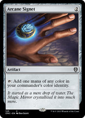 Arcane Signet [Phyrexia: All Will Be One Commander] | Yard's Games Ltd