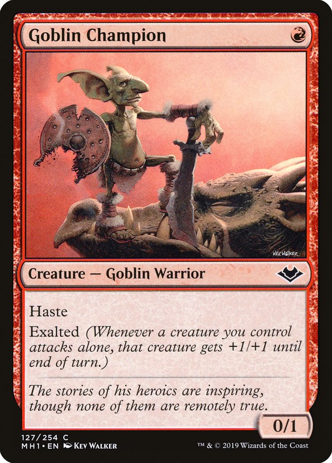 Goblin Champion [Modern Horizons] | Yard's Games Ltd