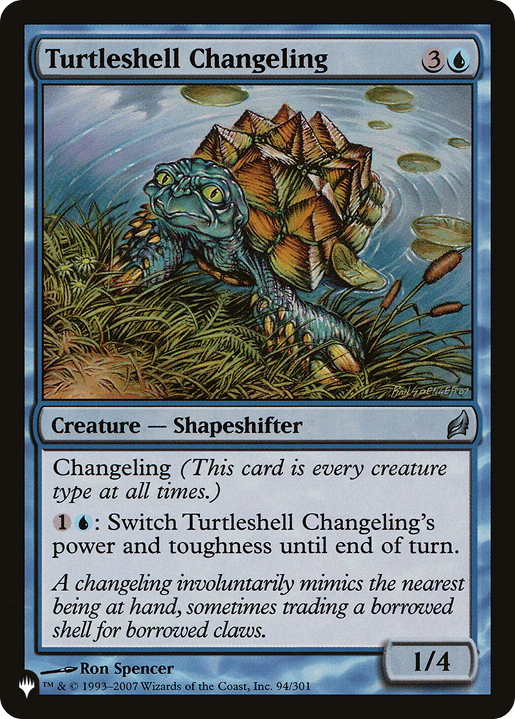 Turtleshell Changeling [The List] | Yard's Games Ltd