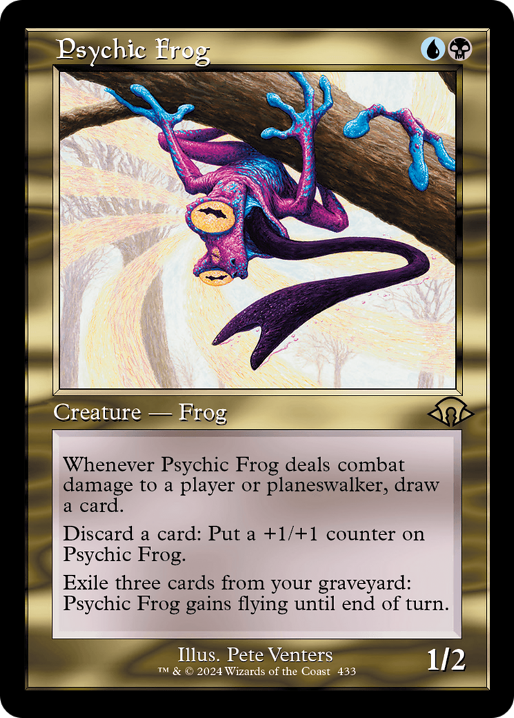 Psychic Frog (Retro) [Modern Horizons 3] | Yard's Games Ltd