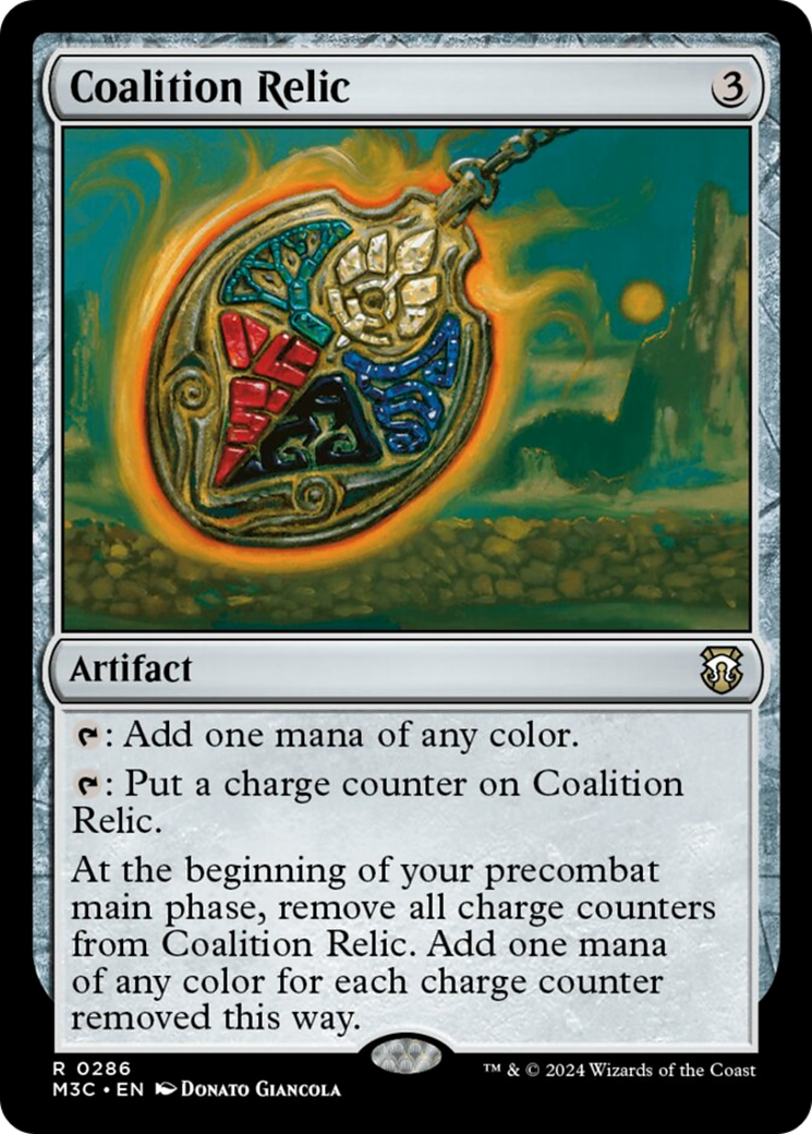 Coalition Relic (Ripple Foil) [Modern Horizons 3 Commander] | Yard's Games Ltd