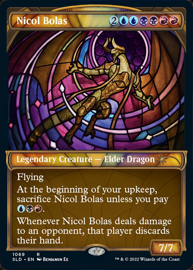 Nicol Bolas (Showcase Textured) [Secret Lair Drop Series] | Yard's Games Ltd