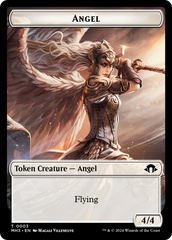 Servo // Angel Double-Sided Token [Modern Horizons 3 Tokens] | Yard's Games Ltd