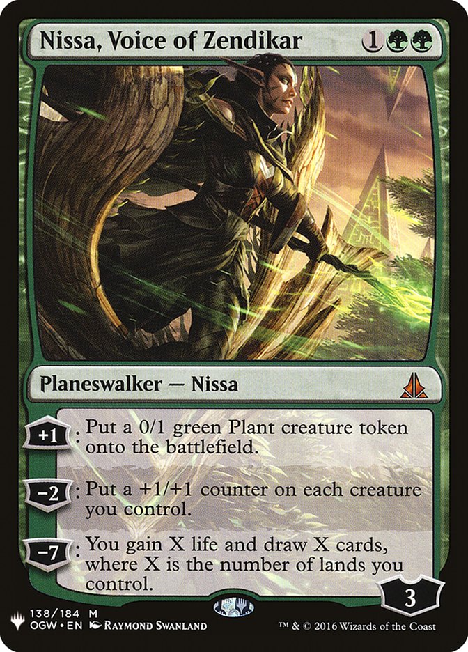 Nissa, Voice of Zendikar [Mystery Booster] | Yard's Games Ltd