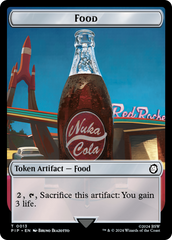 Food (0013) // Wasteland Survival Guide Double-Sided Token [Fallout Tokens] | Yard's Games Ltd