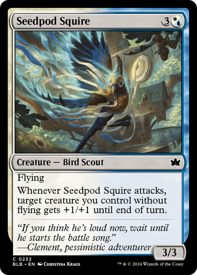 Seedpod Squire [Bloomburrow] | Yard's Games Ltd