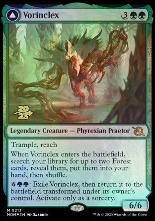 Vorinclex // The Grand Evolution [March of the Machine Prerelease Promos] | Yard's Games Ltd