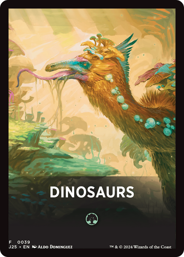 Dinosaurs Theme Card [Foundations Jumpstart Front Cards] | Yard's Games Ltd